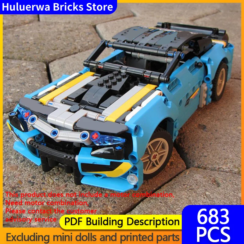 

Speed Racing Car Model MOC Building Bricks Drifting Racing Car Modular Technology Gifts Holiday Assemble Children Toys Suit