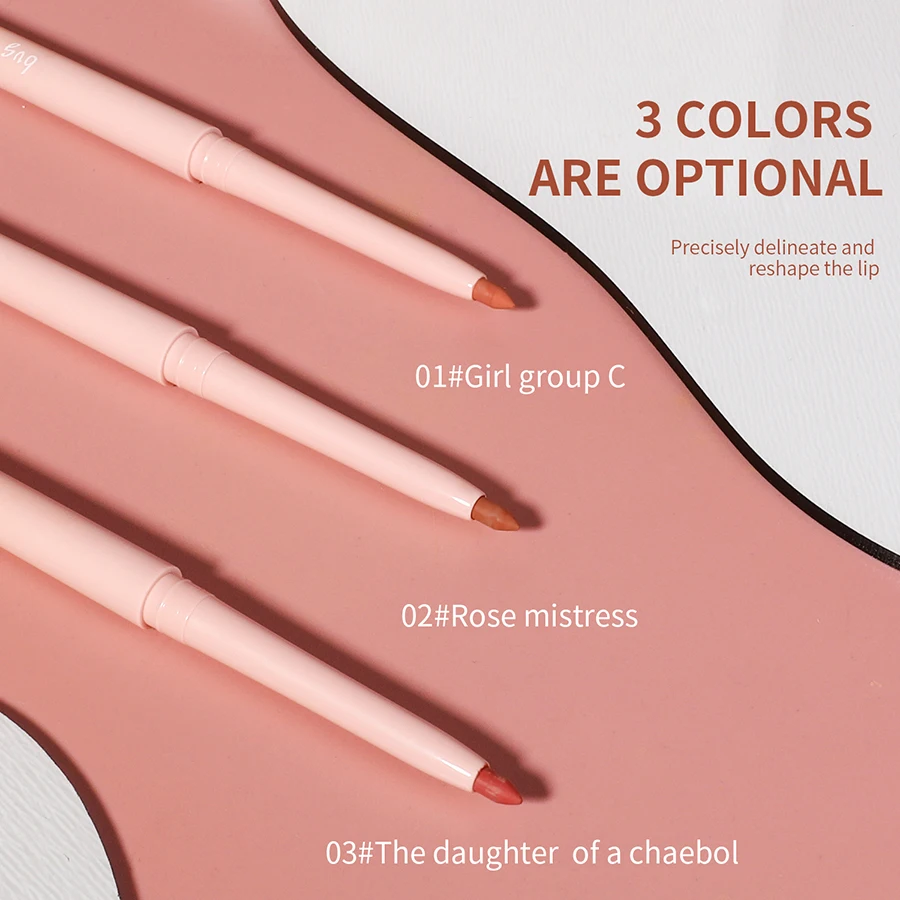 Wodoodporny, długotrwały pisak do konturowania ust, balsam do ust z efektem powiększenia, nieblaknący, nieprzywierający do kubków, matowy, rozświetlający kolor, kosmetyki do makijażu ust.