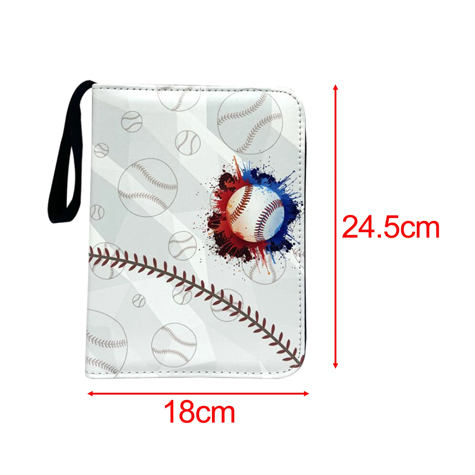 Cartella per carte da Baseball con tasche a 400 tasche tasche a doppia faccia cartella per carte da gioco raccoglitore per carte TCG