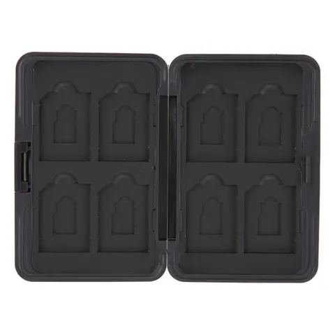 Minneskortförvaringsbox Organizer Bärbar hållare Organizer Plasttillbehör för Micro SD SDXC 10 best sales micro sd-fodral - №6