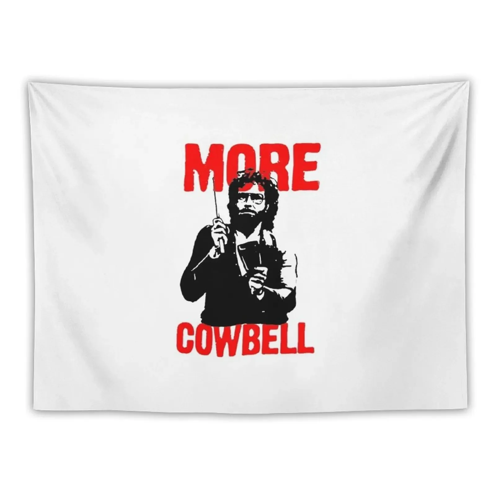 More Cowbell Tapestry Decoration Wall Wall Coverings Tapestry