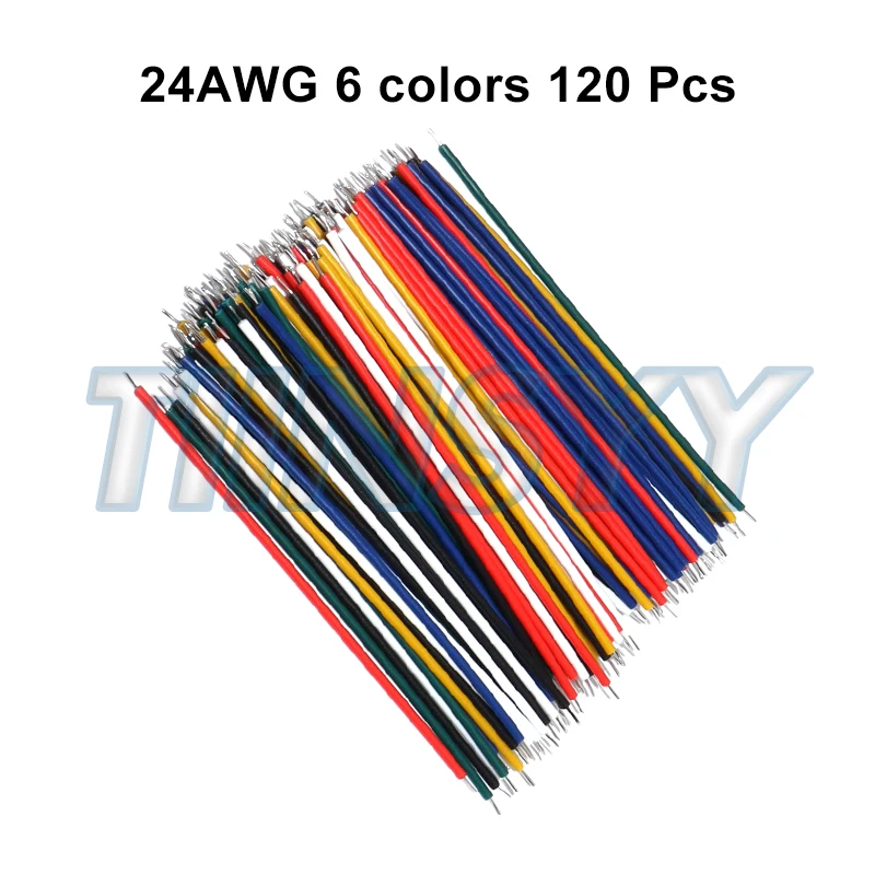 24AWG Tin-Plated Breadboard Jumper Cable Wire 24AWG Fly Jumper Wire Cable Tin Conductor Wires 1007-24AWG