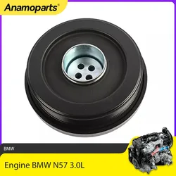 Engine Parts Crankshaft Belt Pulley Fit 3.0 L N57 For BMW X5 X6 F01 F02 F03 F04 F07 F10 F11 E70 E71 N57D30 3.0L L6 xDrive Diesel