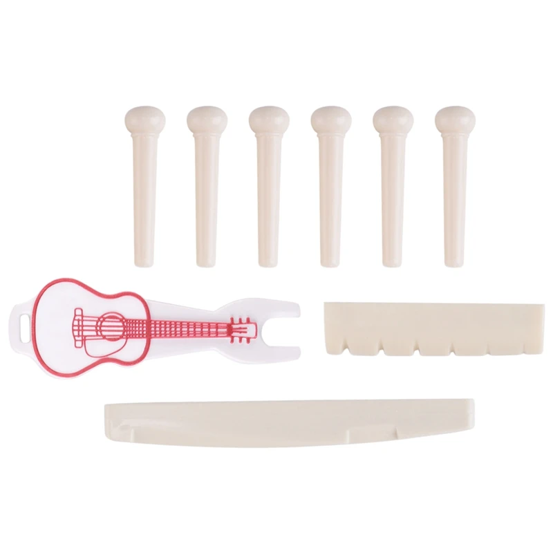 

XFDZ-9 штифты для моста для акустической гитары, детали и аксессуары для гитары идеально восстанавливают чистый тон