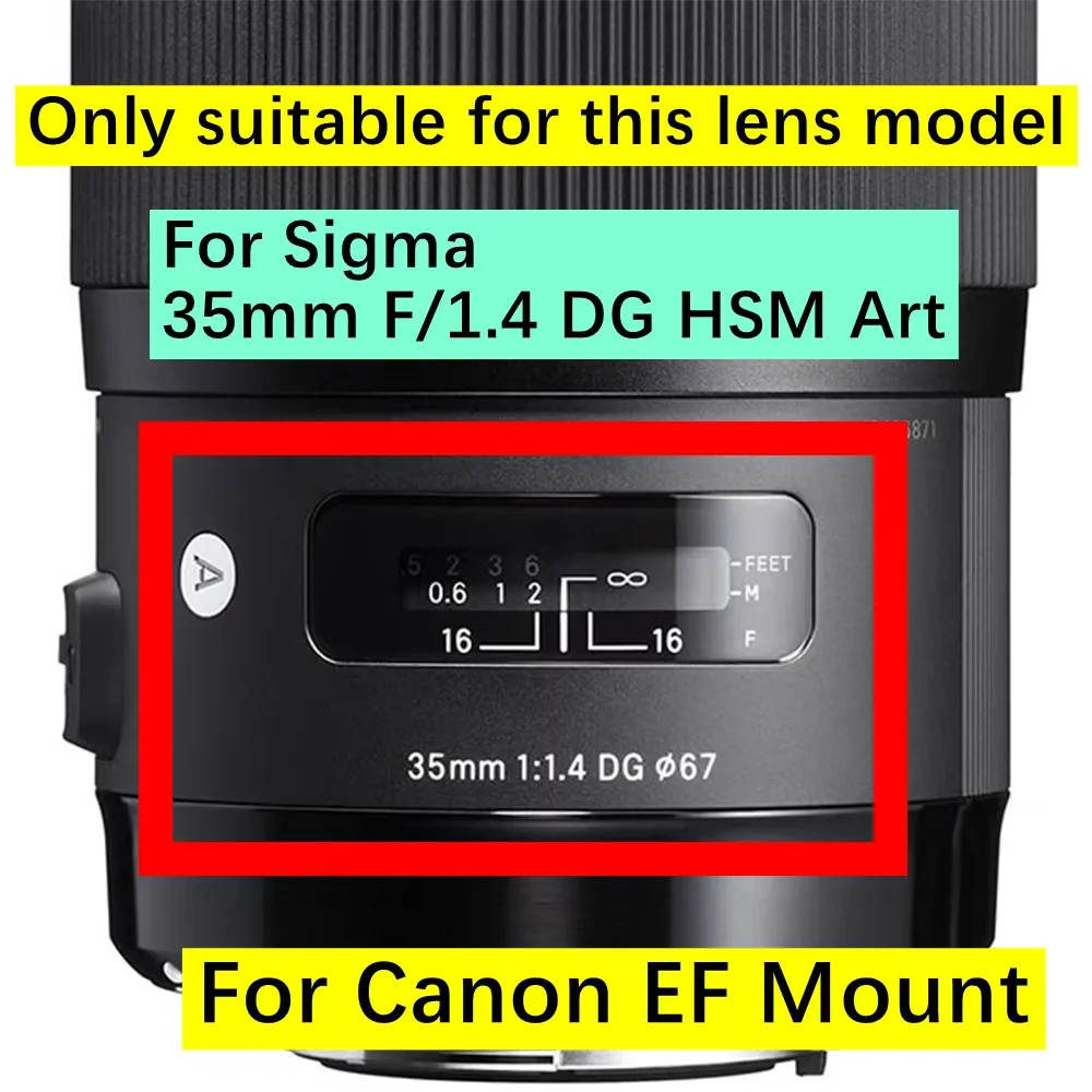 For Sigma 35mm F1.4 DG HSM ART (For Canon Mount) Lens Rear Contact