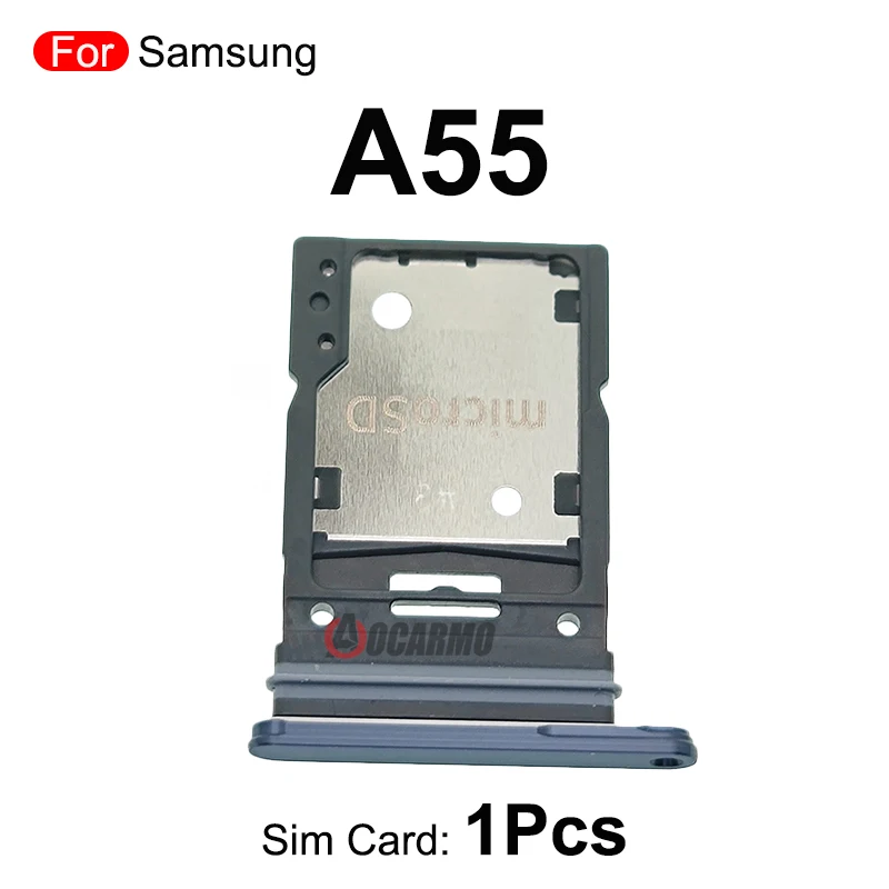 1Pcs Sim Tray Sim Card Holder Slot Replacement Parts For Samsung Galaxy A35 A55