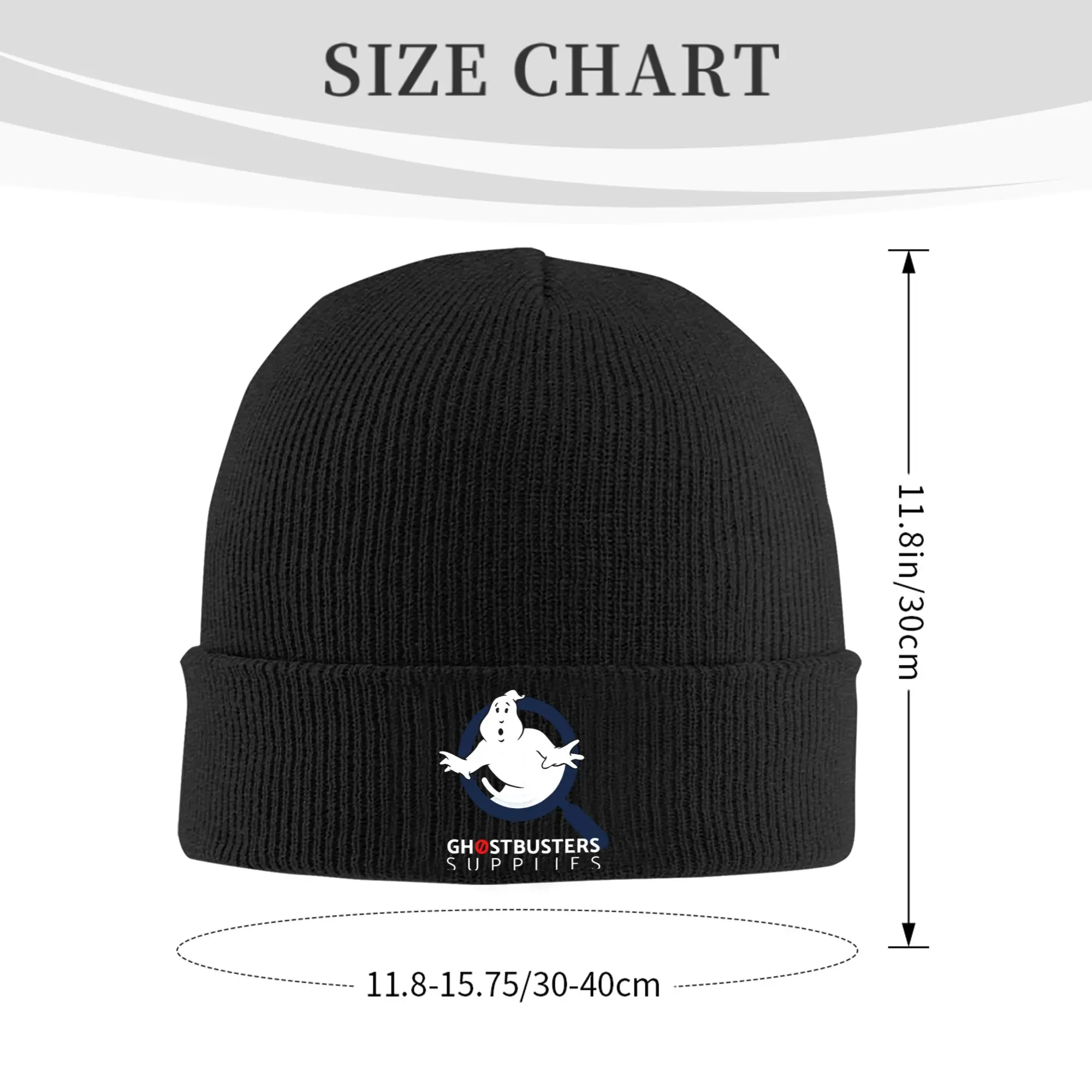 Ghosts Movie Skullies Beanies Caps For Men Women Unisex Fashion Winter Warm Knitting Hat Adult Busters Film Halloween Bonnet Hat
