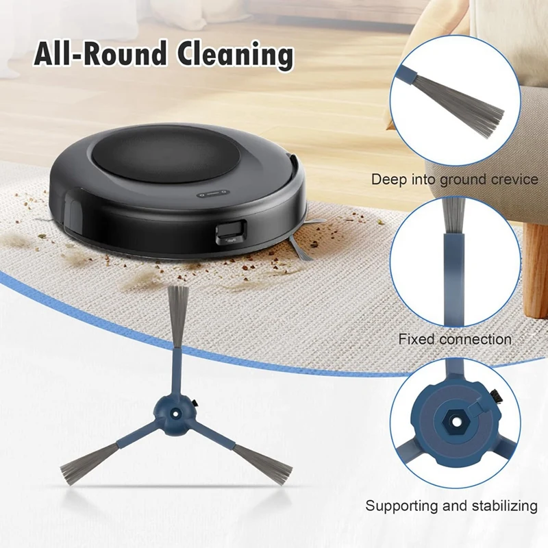 JDZD для Eufy Vacuum Omni C20, запасные части, основная боковая щетка, мешки для пыли, подушечки для швабры, фильтры Hepa, комплект аксессуаров