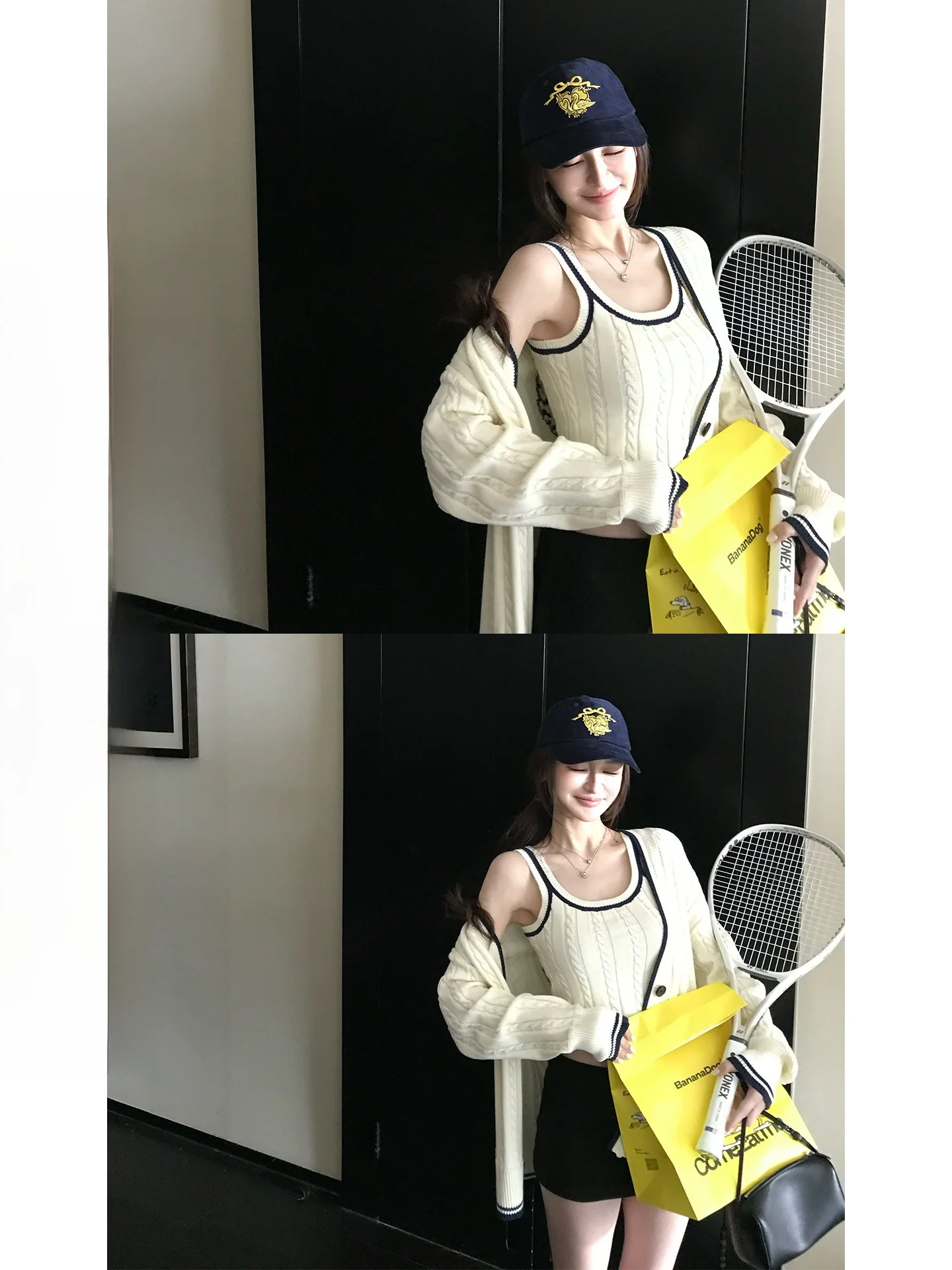 

Skk Store American Sle Spor, вязаный свитер из 100% хлопковой пряжи, кардиган, жилет с вышивкой и бахромой, с длинными рукавами, повседневная одежда