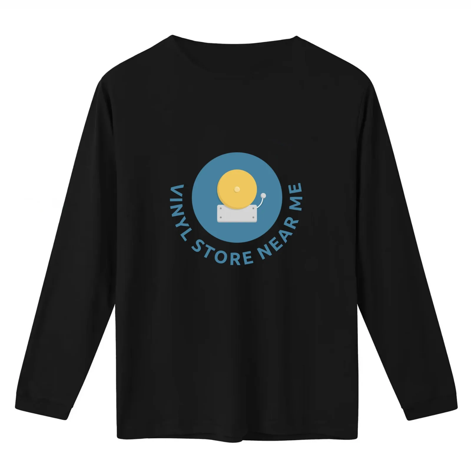 Vinyl store near me Tshirt T-Shirt Summer Casual Cotton Tee Unisex Men Women