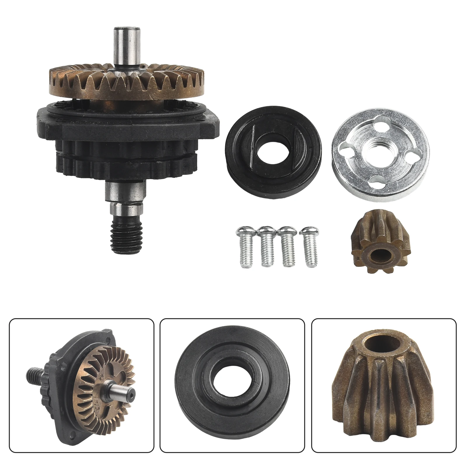 

Brand New Angle Grinder Angle Grinder Gear Assembly Gear Assembly Parts Replacement Accessories Tool Assembly Components