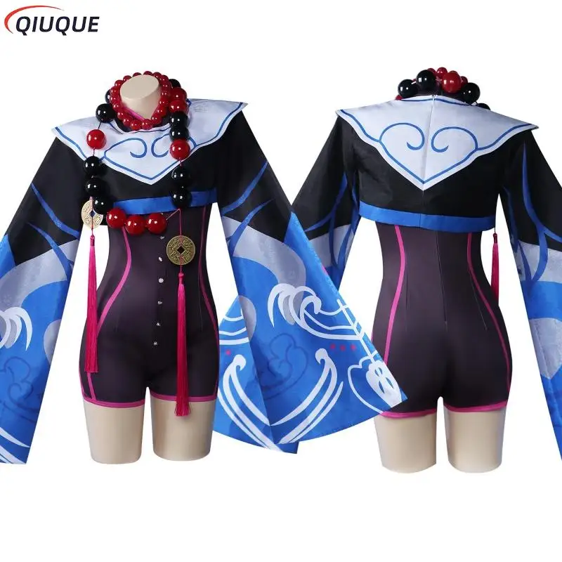 Path To Nowhere Mess Cosplay Costume Shoes Game Uniform Boots Jumpsuit Dreamy Bubble Serpent Gyonshi Arrests Women Outfit