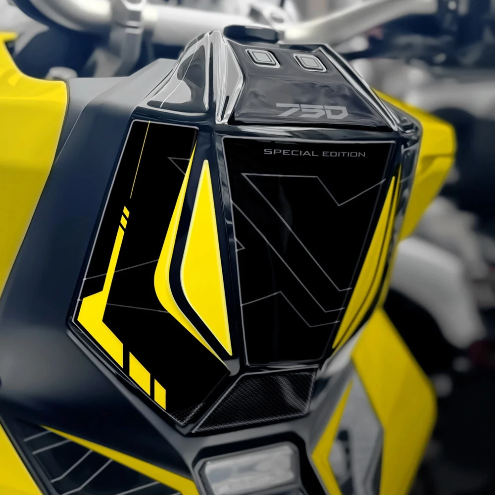 Protection d'autocollant époxy 3D pour X-ADV 750 2026 XADV 750 2025, accessoires, Kit de décalcomanies pour zone d'allumage