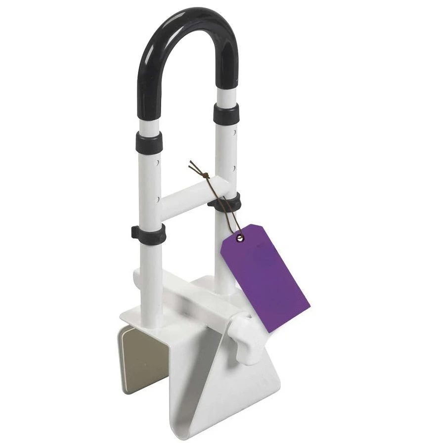 

Bathtub Grab Bar for Seniors and Fall Risk Patients Safety Handle Rail for Fall Prevention Universal Clamp On Bar