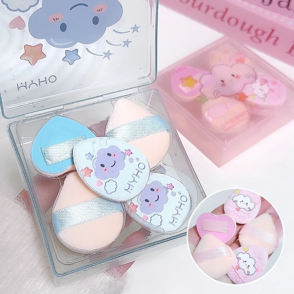 عبوة إسفنجية للإبهام مكونة من 5 قطع بتصميم مخملي متعدد الزوايا لتطبيق دقيق ولا يسبب الحساسية وسهلة التنظيف للاستخدام اليومي