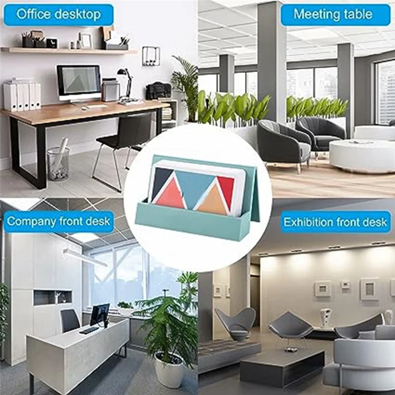 AEF7-6 Desk Business Card Holders, Business Card Boxes, Desktop Racks, Exhibition Card Business Card Storage Boxes