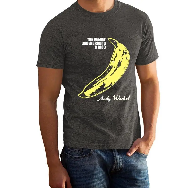 Vintage Feel Faded Grey The Velvet Underground Nico 1967 T Shirt 102727Gg
