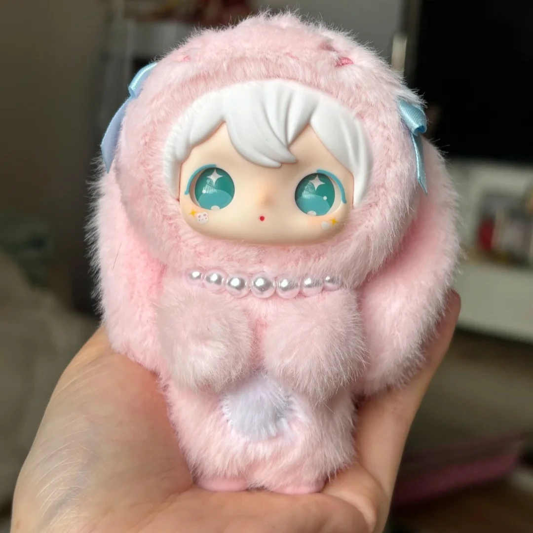 متوفر في المخزون حقيقية TXN المشارك أرنب Shyshy V2 بلدي ليتل يو سلسلة صندوق أعمى لطيف الفينيل وجه دمية العصرية على ظهره قلادة الهدايا