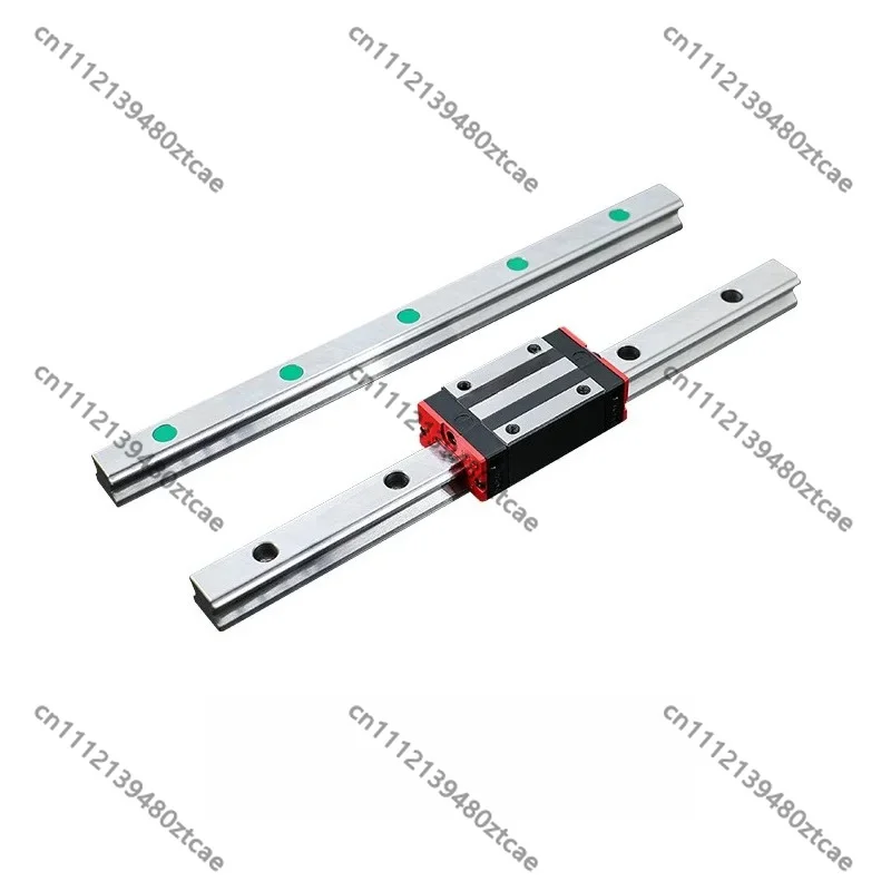 25mm High Precision Linear Slide Rail Assembly 300-1000mm Flange Slider Block Linear Guide Kit For CNC Milling Equipment