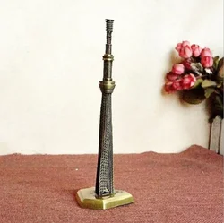 19cm Antique Style Iron Japan Tokyo Sky Tree Model Decoration Tourism Souvenir Gifts Home Office Desktop Metal Crafts
