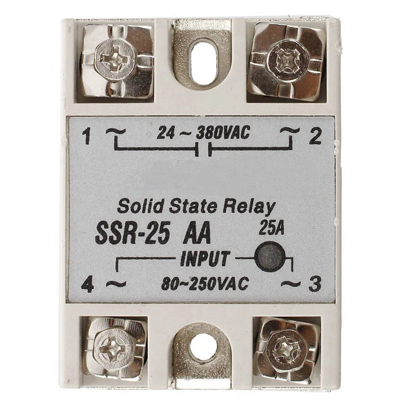 

SCLS 5X SSR-25AA 80-250 В 25 А Полный модуль управления машиной переменного тока Государственные реле