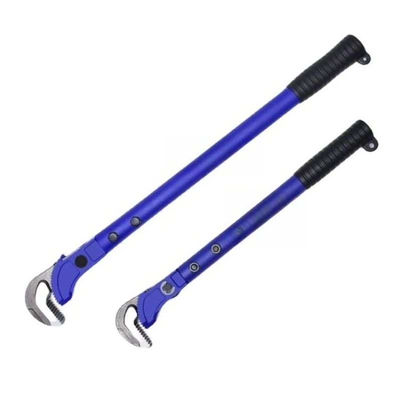 Industrial Grade Pipe Wrench Chromium Vanadium Steel for Rebar Coupling Installation