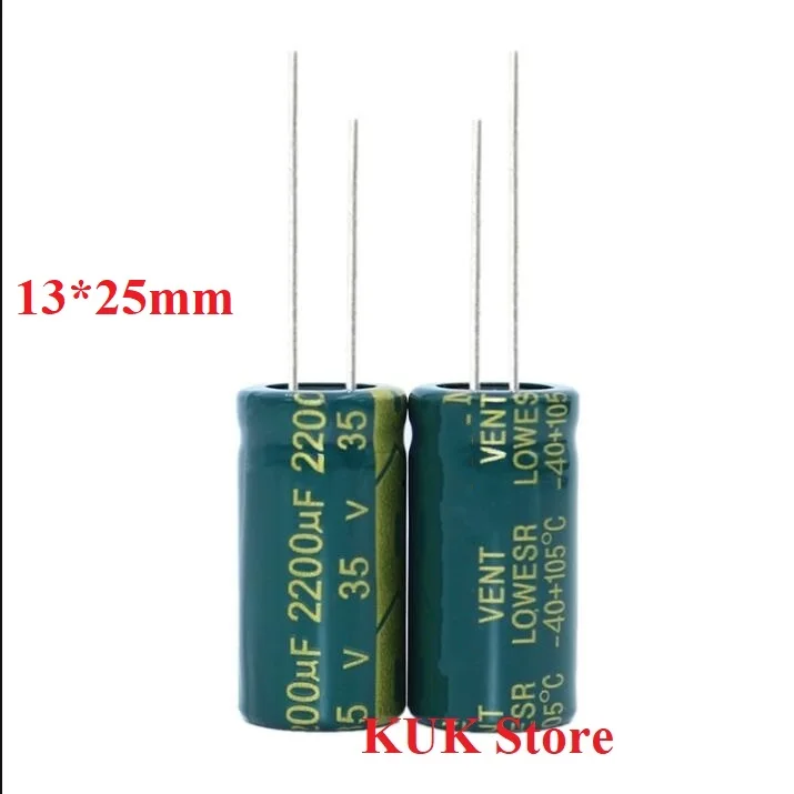Prawdziwy oryginalny 100% nowy 220UF , 2200UF , 25V , 35V 10PCS ~ 50PCS