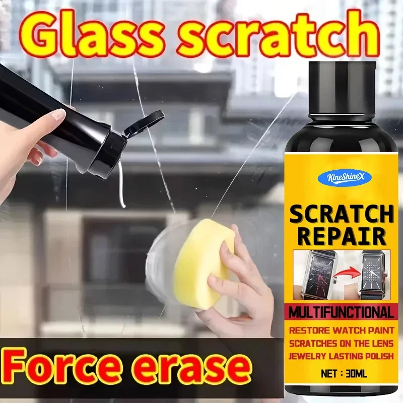 KINESHINEX Glass Scratch Repair Applicable To Car Glass Doors Glasses Watches Scratch Polishing Paste For Restoring Luster image 5
