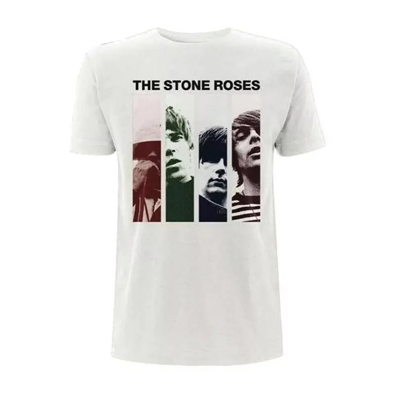 The Stone Roses English Rock Punk Band T-Shirt  Cotton Graphic Tee Men Women Summer Streetwear