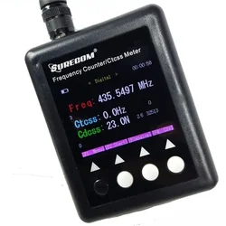 Tragbare surecom SF-401 plus test bereich 27mhz-3ghz frequenz zähler meter scanner ctcss/dcs decoder dmr digital radio tester