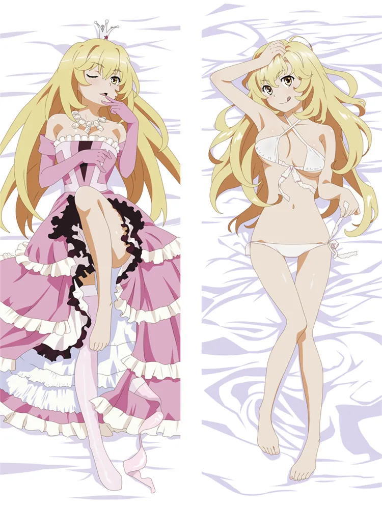 Shokuhou Misaki Anime Dakimakura Pillowcase Double-sided Print Hugging Body Bedding Pillow Cover Case Can Be DIY Personalized