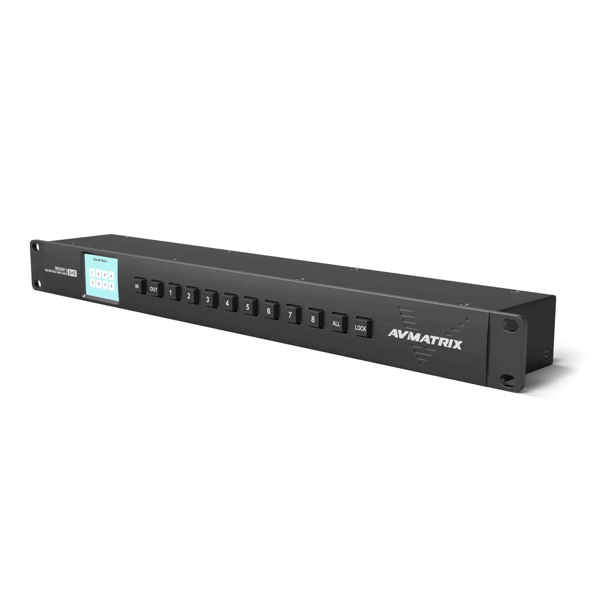 AVMatrix MSS0811 - 8x8 SDI Video Matrix Switcher