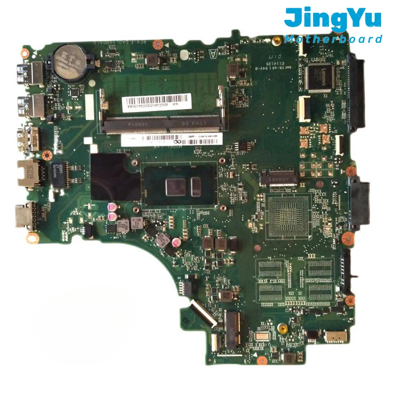 

For Lenovo V510-14IKB Laptop Motherboard DA0LV6MB6F0 Mainboard I3-7100U CPU UMA 4G-RAM 100% Tested Ok