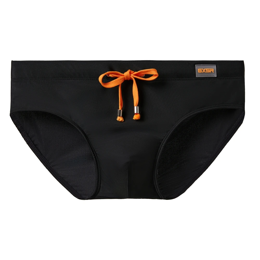 Einfarbige neue Herren-Badehose mit niedrigem Bund, schnelltrocknend, für Jugendliche, Sport, Herren-Slip AD3-M306-GR4-M396 – Detail 15
