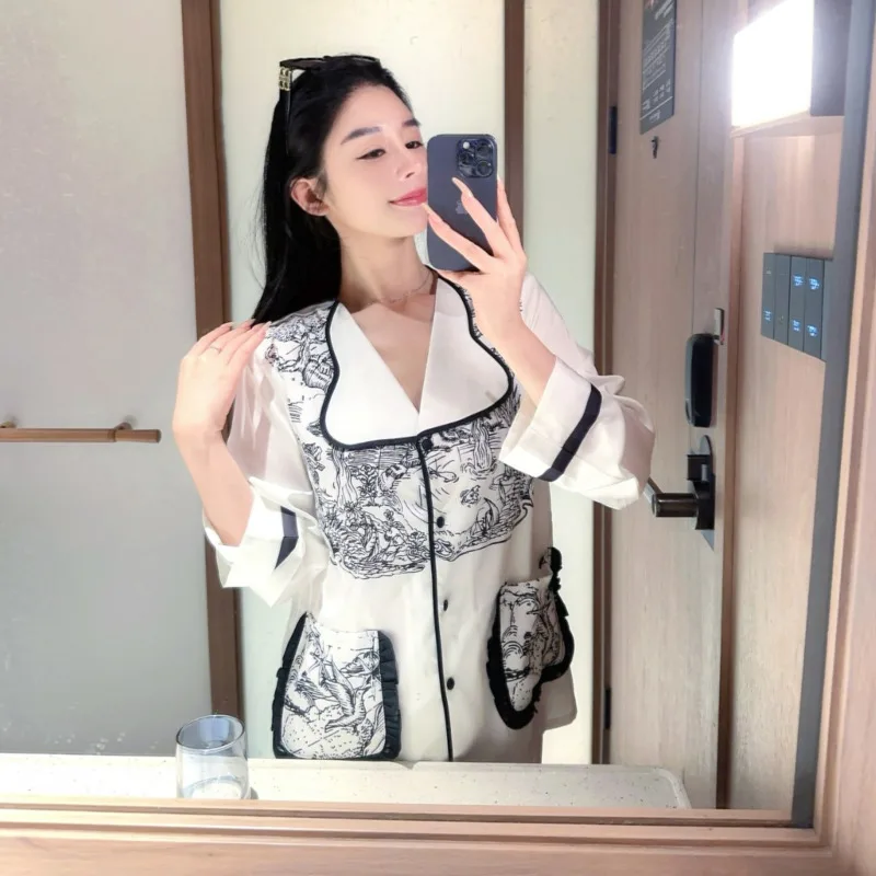2025-automne-hiver-luxe-elegant-glace-soie-satin-femmes-deux-pieces-ensemble-a-manches-longues-pantalon-pyjamas-vetements-de-nuit-chemise-de-nuit-vetements-de-nuit