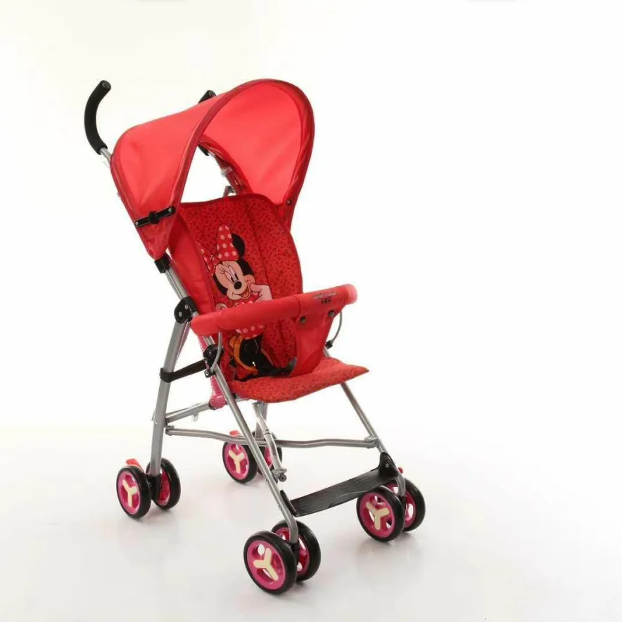 

Baby stroller ultra-light portable folding parachute four-wheeled shock absorber can take baby stroller four seasons style