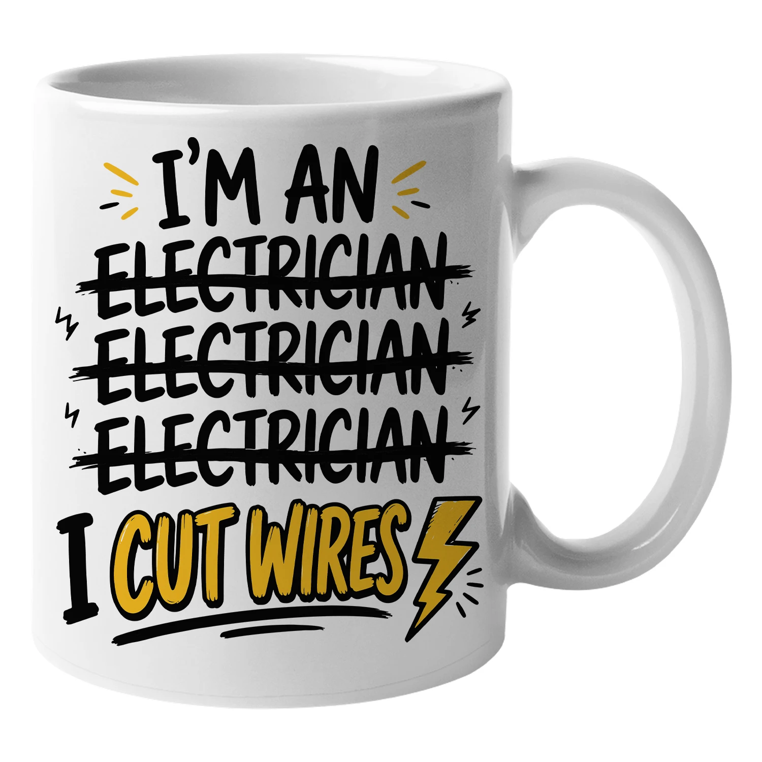 Funny Electrician Coffee Mug - 
