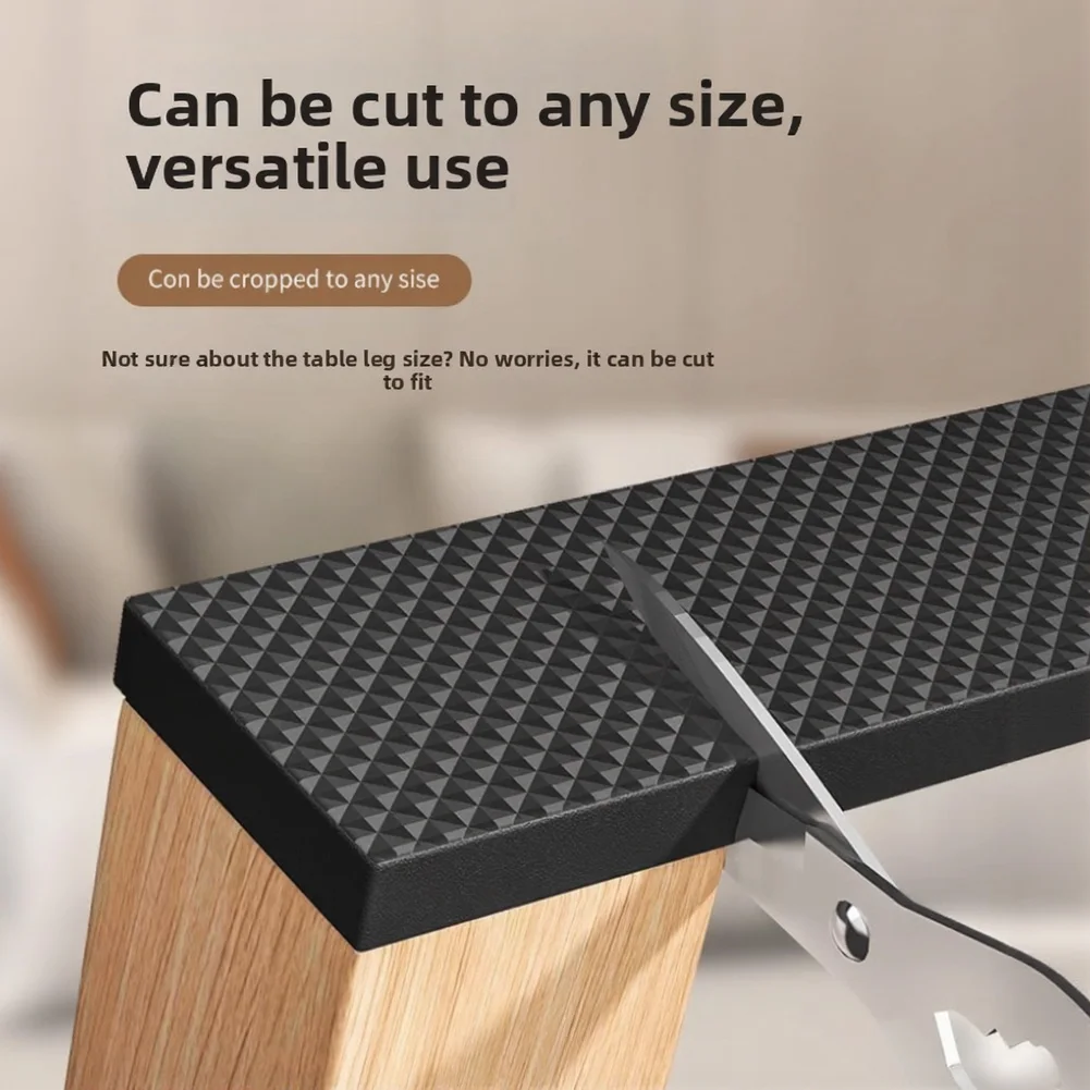 Rubber Furniture Anti-slip Mat Anti-slip Self-adhesive Mats Heavy Duty Floor Protectors For Furniture Chairs Leg Chair Leg