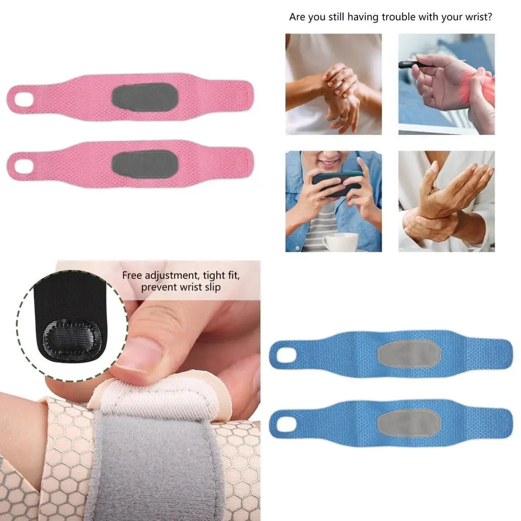 

R6FE 2Pcs Wrist Support Brace Adjustable Wrist Brace Strap for Fitness,Weightlifting Wrist Wrap Wrist Brace Hand Protector