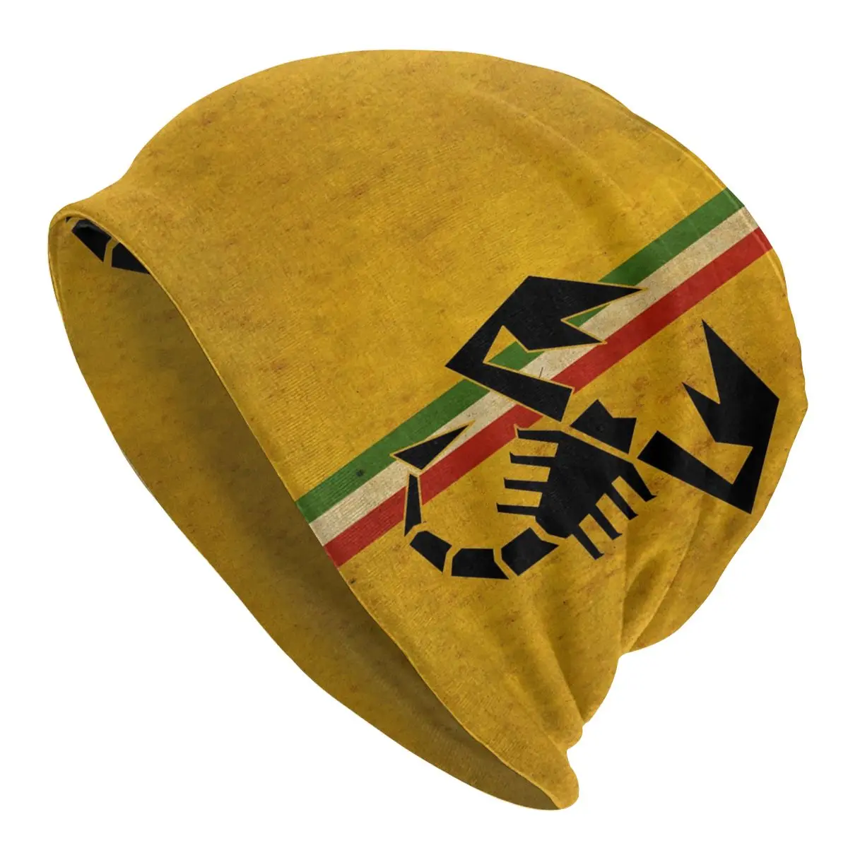 Abarth Scorpion Skullies Beanies Caps Scorpion Logo Thin Hat Autumn Spring Bonnet Hats Men Women's Hip Hop Ski Cap