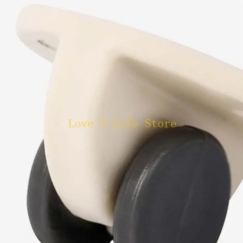 L74C 4pcs Adhesive Casters Universal Furniture Wheel Castor Roller for Storage
