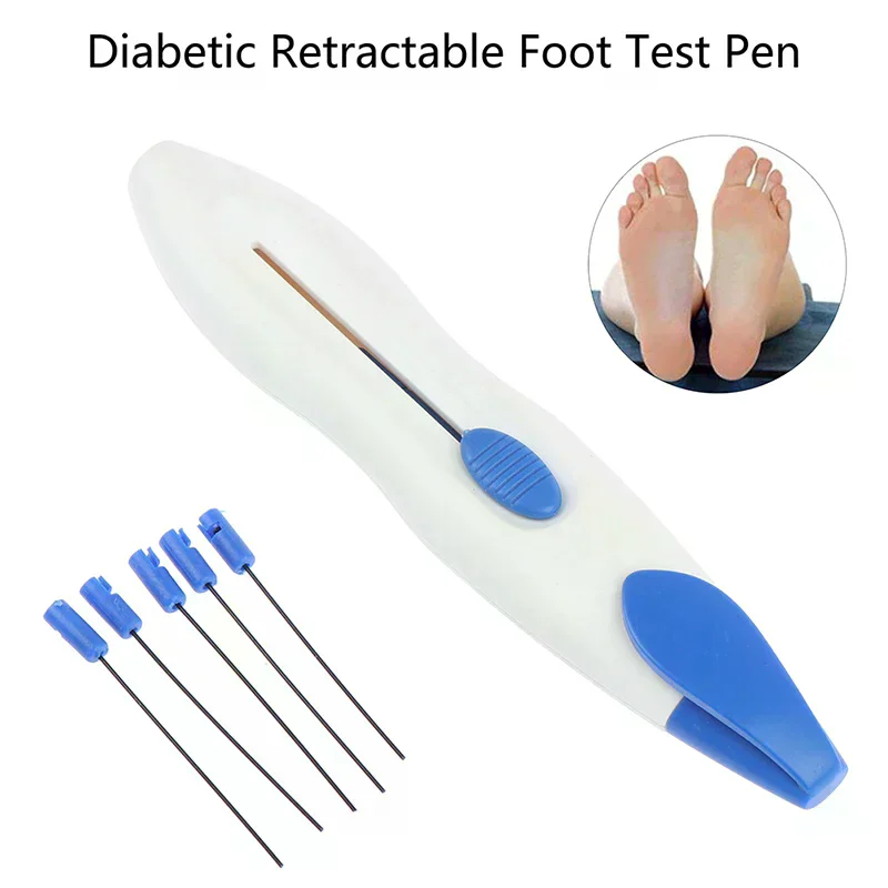Accessory Foot Tester Diabetes Monofilament Retractable Diagnostic Filamen Pen Tool Set Pra
