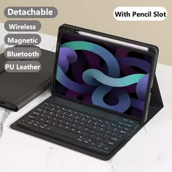 Keyboard Case for Honor Pad 9 Pro 9 12.1 Inch 8 12 Inch V8 Pro 12.1 X8 Lite 9.7 X8 10.1 Magnetic Cover with Pencil Slot Holder