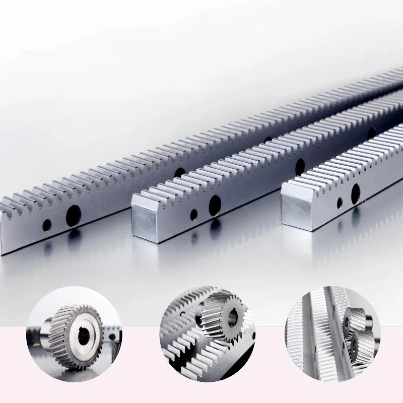 High Precision Rack Rail Flexible Racks for Cnc Machine Plastic Helical and Box Pinion Gears Trade Metal Rack Gear