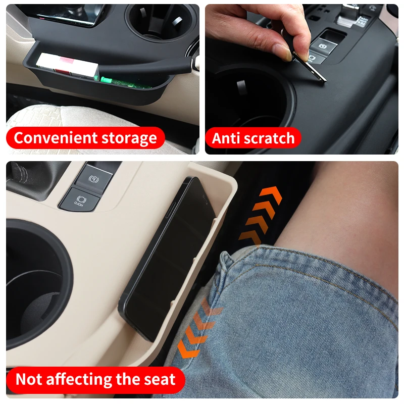 ل 2021-2025 2024 تويوتا لاند كروزر 300 LC300 وحدة التحكم المركزية تخزين حماية كم الغبار الملحقات الداخلية ترقية