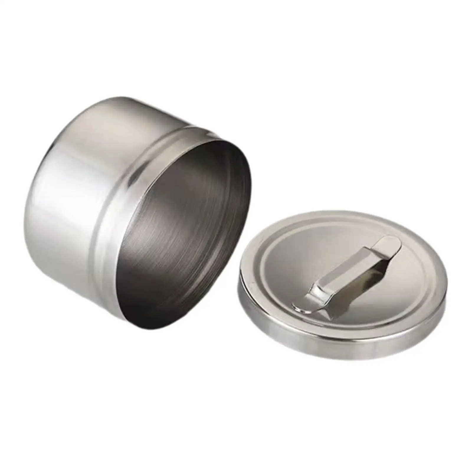 Stainless Steel Medical Ointment Jar Small Dressing Unguent Storage Can Sturdy Storage Container Lightweight for Beauty Salon