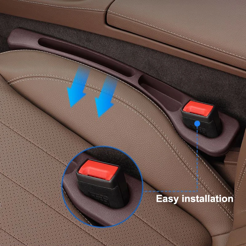 Car Seat Gap Filler Strip For Opel Corsa D F A E Grandland X Crossland Combo For Citroen C4 Cactus C5 Aircross Berlingo Accessor
