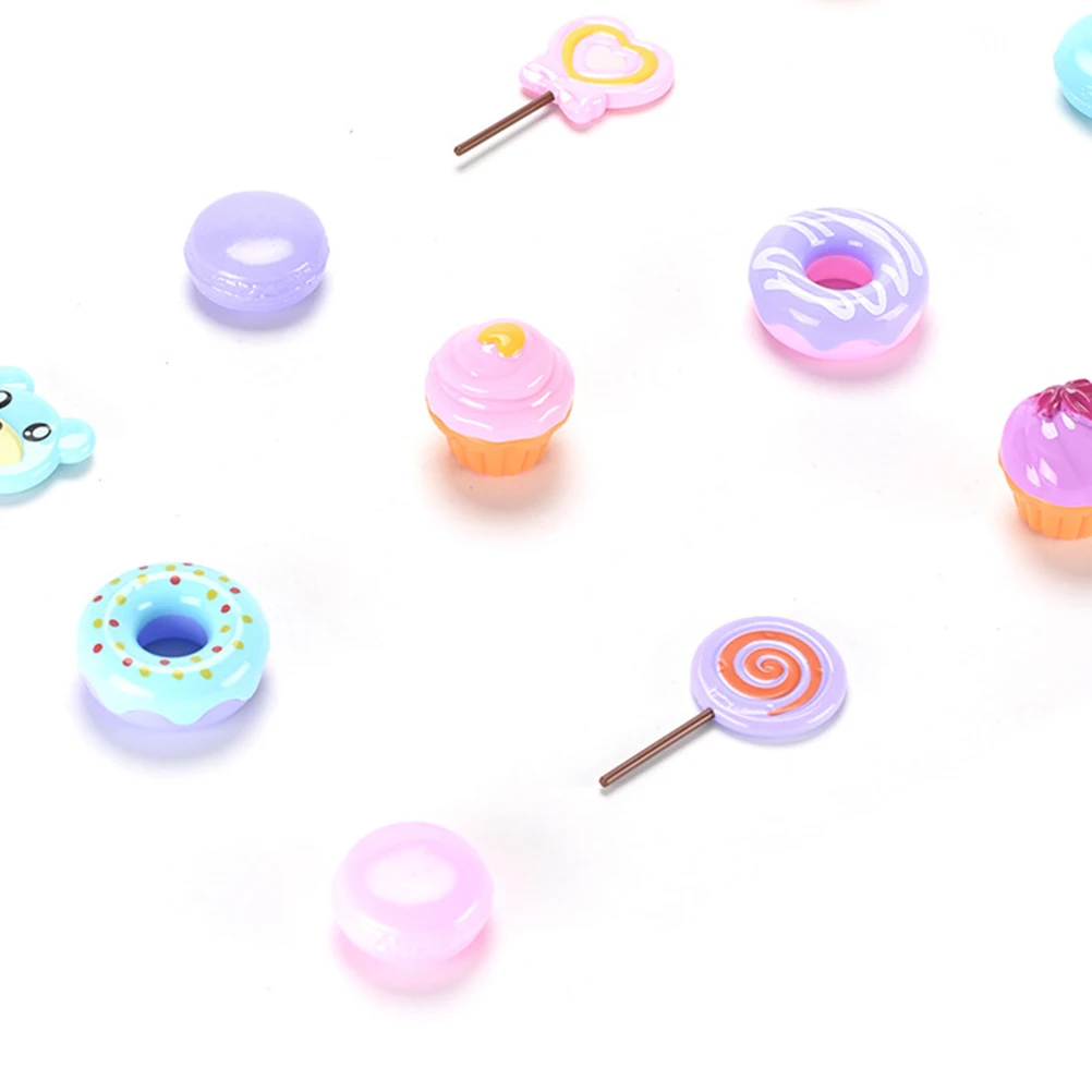 

DIY Simulation Candy Ice Cream Toys Kids Educational Plaything Realistic Accessories Macaron Cream Fun Time