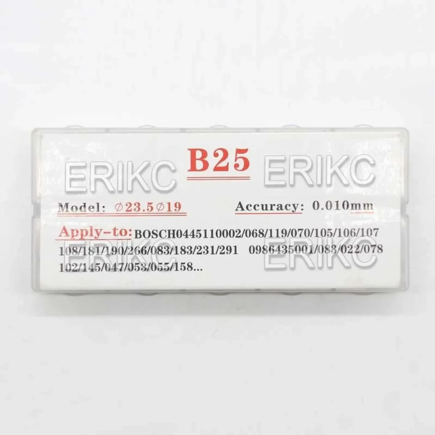 B25 Injector Nozzle Valve Washer Calibration Gaskets Size: 0.96mm--1.14mm 0.96 0.97 0.98 0.99 1.00 1.01 1.02 1.03 1.04 1.05 1.06