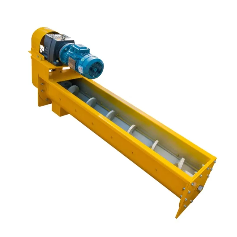 

【Best-selling】DZJX Stainless Steel Food Grade Cheap Chemical Cement Concrete Screw Conveyor Mixer With Hopper 500mtrs